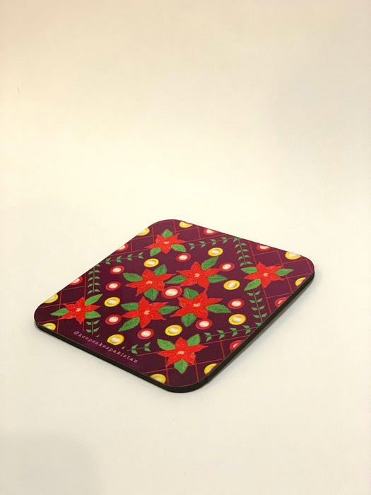 Phulkari Tea coaster