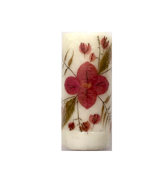Dried Flowers' Candle - Large