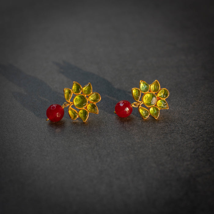 Lotus Green and Red