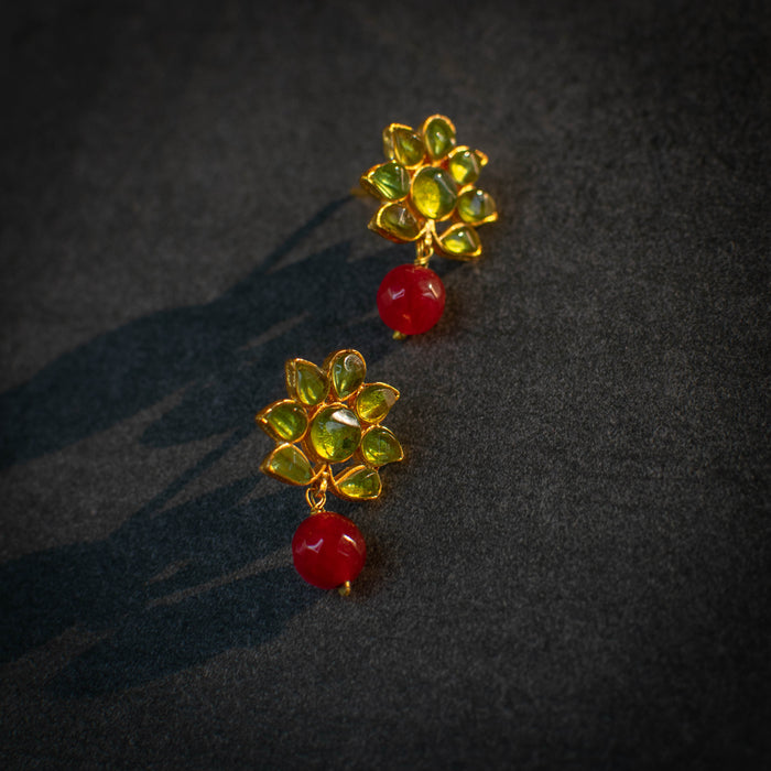 Lotus Green and Red