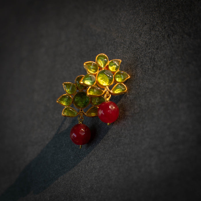 Lotus Green and Red