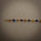 Twirl Bracelet 4 with Lapis Lazuli