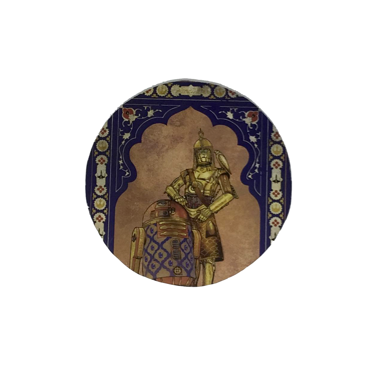 Star Wars Mughal Coaster- R2D2 and C3PO