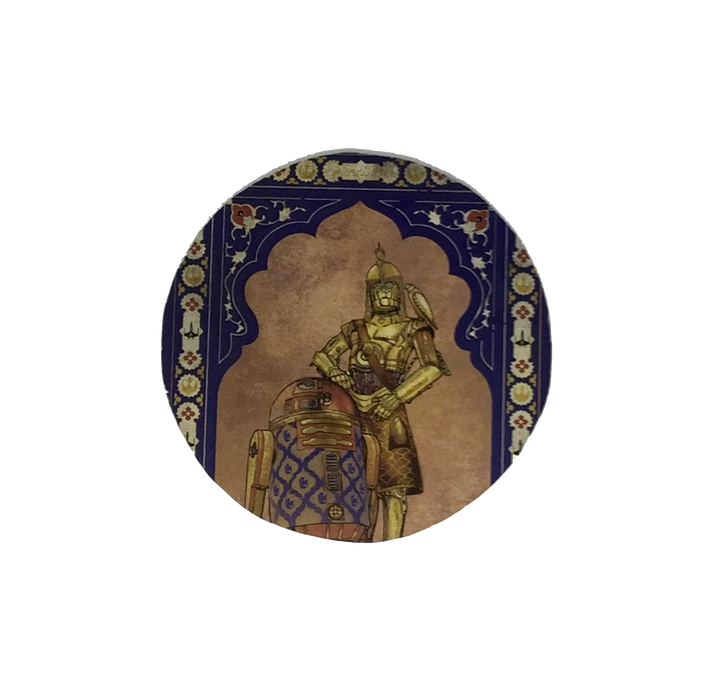 Star Wars Mughal Coaster- R2D2 and C3PO