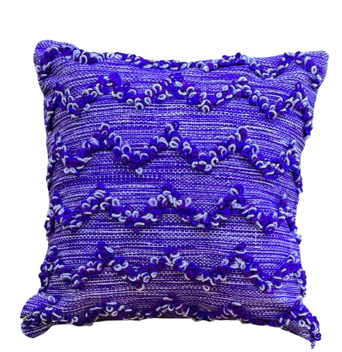 Mix Purple Hook Cushion